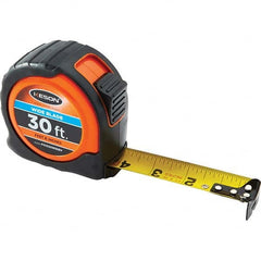 Keson - 30' x 1-3/16" Yellow Blade Tape Measure - Exact Tool & Supply