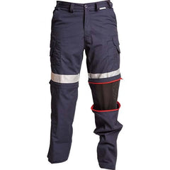 Stanco Safety Products - Navy Polyester & Cotton General Purpose Pants - Exact Tool & Supply