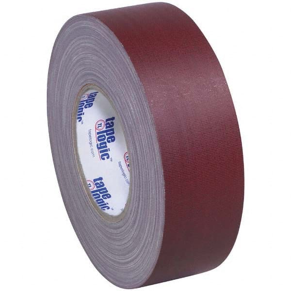 Tape Logic - Pack of (3), 60 Yd Rolls 2" x 11 mil Burgundy Rubber Gaffers Tape - Exact Tool & Supply