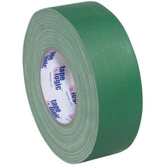 Tape Logic - Pack of (3), 60 Yd Rolls 2" x 11 mil Green Rubber Gaffers Tape - Exact Tool & Supply