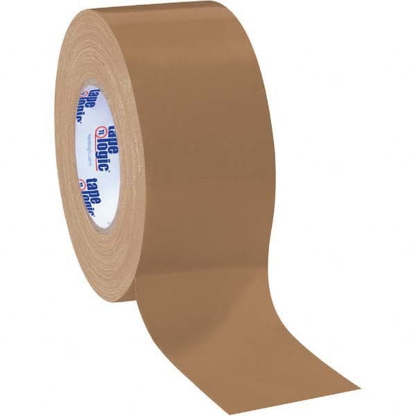 Tape Logic - Pack of (3) 60 Yd Rolls 3" x 10 mil Brown Rubber Duct Tape - Exact Tool & Supply