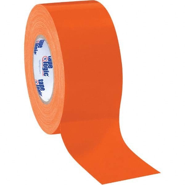 Tape Logic - Pack of (3) 60 Yd Rolls 3" x 10 mil Orange Rubber Duct Tape - Exact Tool & Supply