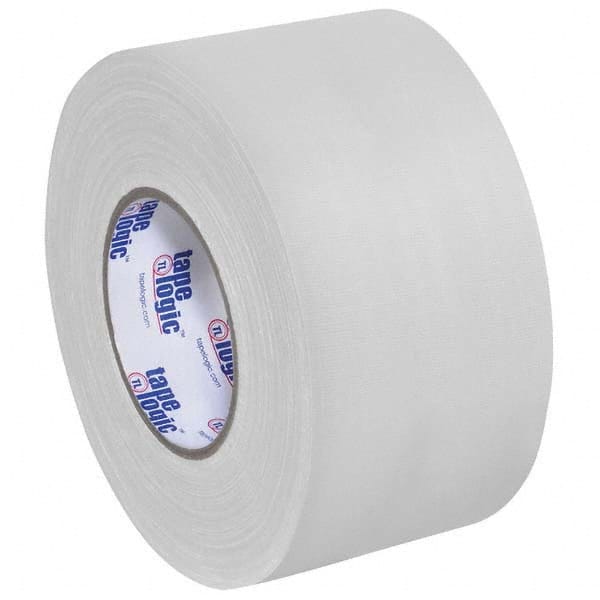 Tape Logic - Pack of (3) 60 Yd Rolls 4" x 11 mil White Rubber Gaffers Tape - Exact Tool & Supply