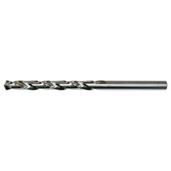 #20 RHS / RHC HSS 135 Degree Split Point NAS907 Type A General Purpose Extended Length Drill - Bright - Exact Tool & Supply