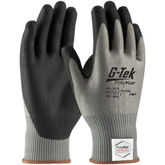 16-X320/XS Coated Gloves w/Polykor - G-Tek PolyKor Xrystal - S&P Blended 13 Gauge - Nitrile Foam - ANSI A4 - Exact Tool & Supply