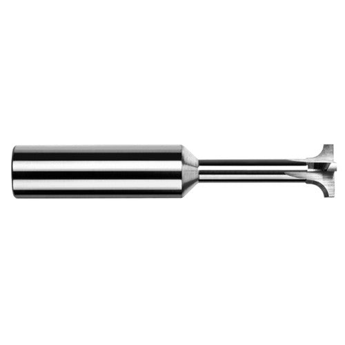 Corner Rounding End Mills - 0.1250″ (1/8″) Radius × 0.5000″ (1/2″) Head Diameter × 1.0000″ (1″) Neck Length Carbide 5° Flare Back Corner Rounding End Mill, 4 Flutes - Exact Tool & Supply