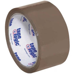 Tape Logic - Pack of (6) 55 Yd Rolls 2" Tan Hot Melt Adhesive Packaging Tape - Exact Tool & Supply