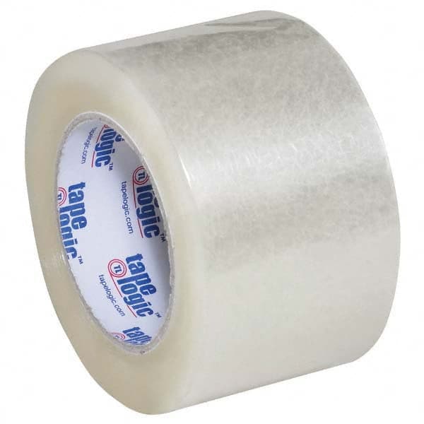 Tape Logic - Pack of (6) 110 Yd Rolls 3" Clear Acrylic Adhesive Packaging Tape - Exact Tool & Supply