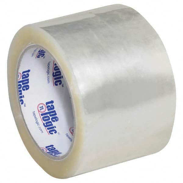 Tape Logic - Pack of (6) 55 Yd Rolls 3" Clear Hot Melt Adhesive Packaging Tape - Exact Tool & Supply