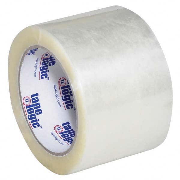 Tape Logic - Pack of (6) 110 Yd Rolls 3" Clear Hot Melt Adhesive Packaging Tape - Exact Tool & Supply