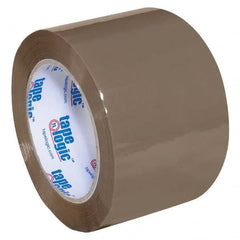 Tape Logic - Pack of (6) 110 Yd Rolls 3" Tan Acrylic Adhesive Packaging Tape - Exact Tool & Supply