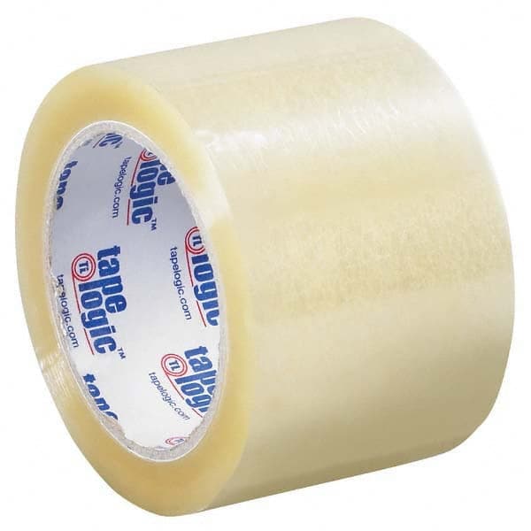 Tape Logic - Pack of (6) 110 Yd Rolls 3" Clear Acrylic Adhesive Packaging Tape - Exact Tool & Supply