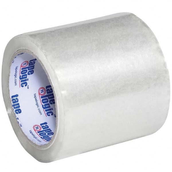 Tape Logic - Pack of (18) 72 Yd Rolls 4" Clear Acrylic Adhesive Packaging Tape - Exact Tool & Supply