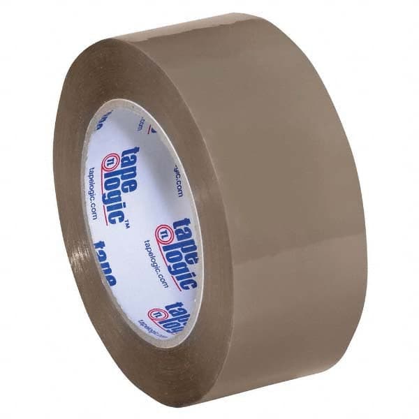 Tape Logic - Pack of (6) 110 Yd Rolls 2" Tan Acrylic Adhesive Packaging Tape - Exact Tool & Supply