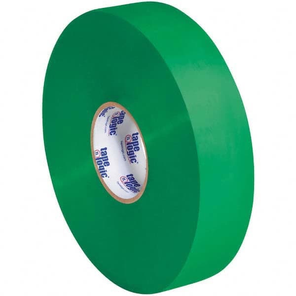 Tape Logic - Pack of (6) 1 Yd Rolls 2" x 1,000 Yd Green Hot Melt Adhesive Packaging Tape - Exact Tool & Supply