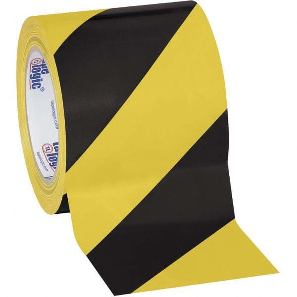 Tape Logic - Pack of (12) 36 Yd Rolls 4" x 108' Vinyl Floor & Egress Tape - Exact Tool & Supply