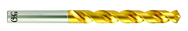 1/4, E HSSE High Performance EX-SUS-GOLD Jobber Drill-TiN - Exact Tool & Supply