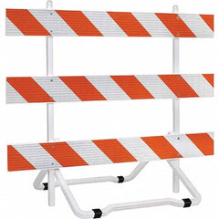 TAPCO - Traffic Barricades Type: Type 3 Barricade Barricade Height (Inch): 64 - Exact Tool & Supply