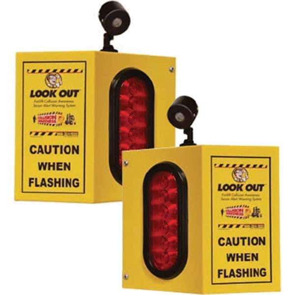 TAPCO - Auxiliary Lights Type: Forklift Warning Light Voltage: 110 VAC to 24VDC - Exact Tool & Supply