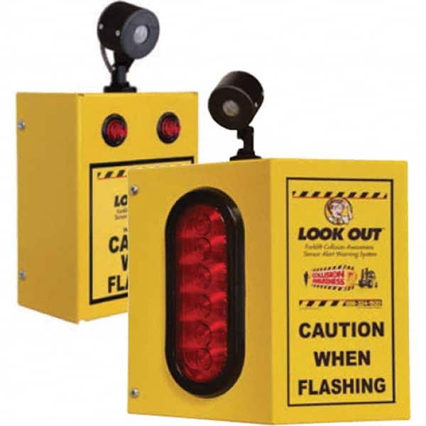 TAPCO - Auxiliary Lights Type: Forklift Warning Light Voltage: 110 VAC to 24VDC - Exact Tool & Supply