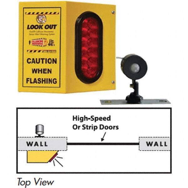 TAPCO - Auxiliary Lights Type: Forklift Warning Light Voltage: 110 VAC to 24VDC - Exact Tool & Supply