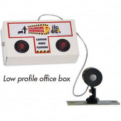 TAPCO - Auxiliary Lights Type: Forklift Warning Light Voltage: 110 VAC to 24VDC - Exact Tool & Supply