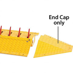 TAPCO - Speed Bumps, Parking Curbs & Accessories Type: End Cap Length (Inch): 31 - Exact Tool & Supply