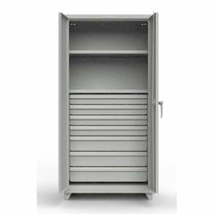 Strong Hold - Storage Cabinets Type: Combination Width (Inch): 36 - Exact Tool & Supply