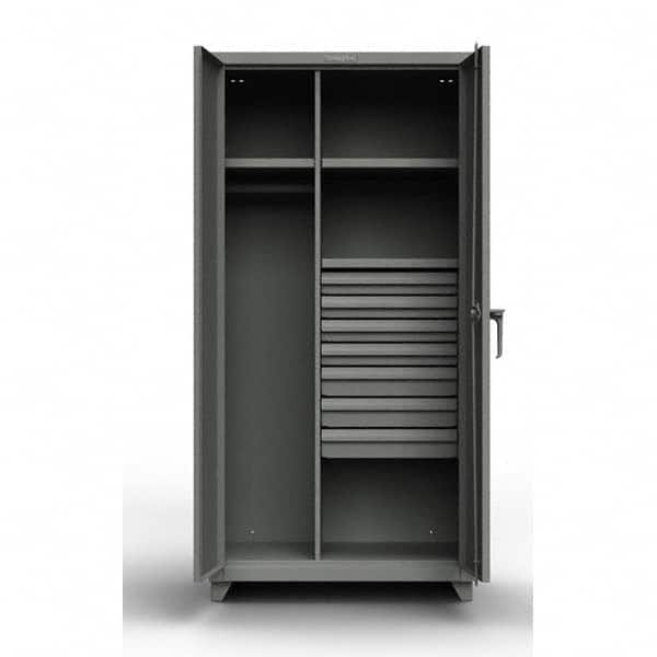 Strong Hold - Storage Cabinets Type: Wardrobe Width (Inch): 36 - Exact Tool & Supply