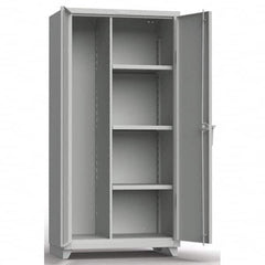 Strong Hold - Storage Cabinets Type: Heavy Duty Janitorial Width (Inch): 36 - Exact Tool & Supply