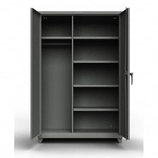 Strong Hold - Storage Cabinets Type: Wardrobe Width (Inch): 48 - Exact Tool & Supply