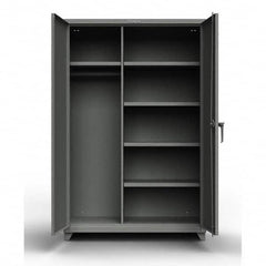 Strong Hold - Storage Cabinets Type: Wardrobe Width (Inch): 48 - Exact Tool & Supply