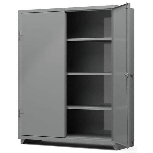 Strong Hold - Storage Cabinets Type: Heavy Duty Width (Inch): 60 - Exact Tool & Supply