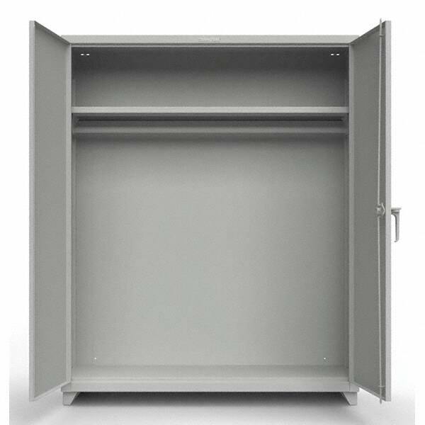 Strong Hold - Storage Cabinets Type: Wardrobe Width (Inch): 60 - Exact Tool & Supply
