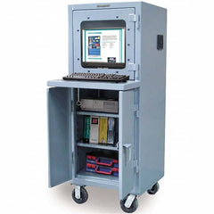 Strong Hold - Computer Cabinets Type: Computer Cabinet Width (Inch): 26 - Exact Tool & Supply