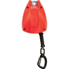 Checkmate - Self-Retracting Lanyards, Lifelines & Fall Limiters Type: Self-Retracting Lifeline Length (Feet): 30.00 - Exact Tool & Supply