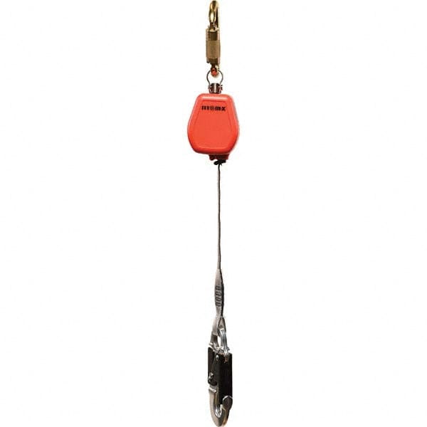 Checkmate - Self-Retracting Lanyards, Lifelines & Fall Limiters Type: Self-Retracting Lifeline Length (Feet): 6.00 - Exact Tool & Supply