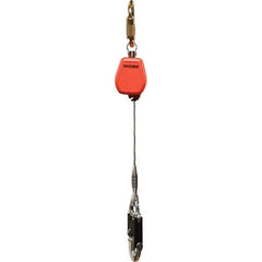 Checkmate - Self-Retracting Lanyards, Lifelines & Fall Limiters Type: Self-Retracting Lifeline Length (Feet): 6.00 - Exact Tool & Supply