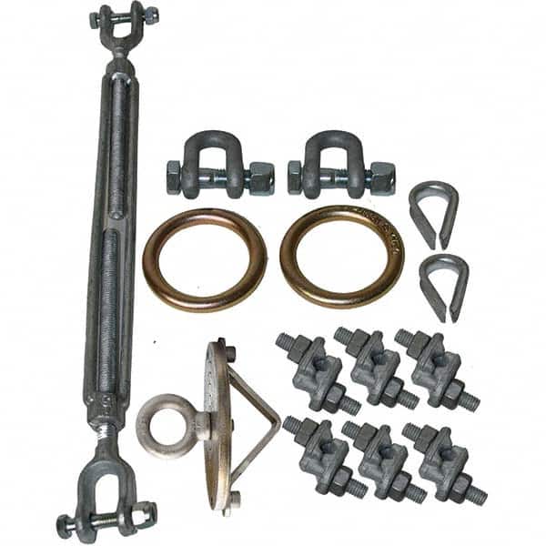 Guardian Fall Protection - Anchors, Grips & Straps Type: HLL Attachment System Temporary or Permanent: Permanent - Exact Tool & Supply