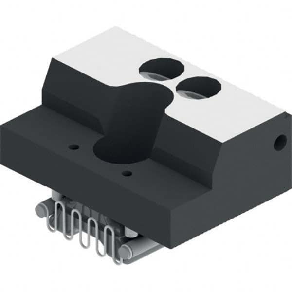 Schunk - Vise Jaws Jaw Shape: Flat Jaw Width (mm): 90.00 - Exact Tool & Supply