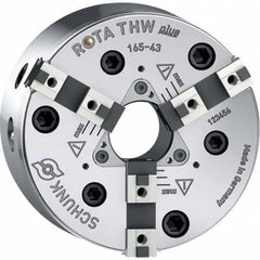 Schunk - Power Lathe Chucks Chuck Diameter (mm): 165.00 Chuck Diameter (Inch): 6-1/2 - Exact Tool & Supply