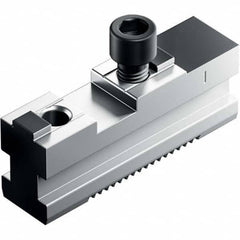 Schunk - 8" Max Chuck Diam Tongue & Groove Hard Lathe Chuck Master Jaws - Exact Tool & Supply