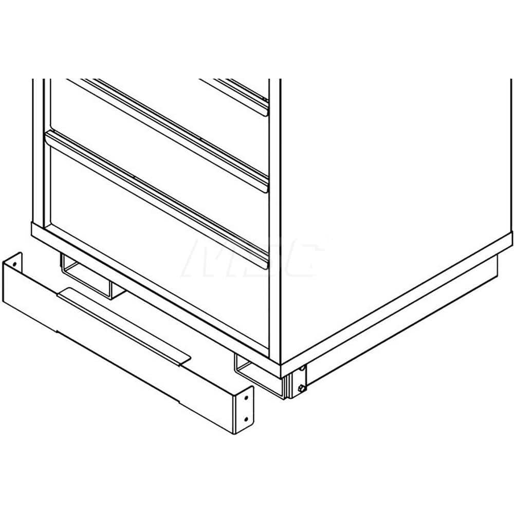 Cabinet Components & Accessories; Type: Fork Truck Base; For Use With: Modular Drawer Cabinet; Color: Blue; Material: Steel; Load Capacity: 2000; Width (Inch): 30; Depth (Inch): 28 in; Height (Decimal Inch): 4 in; Height (Inch): 4 in; Load Capacity (Lb.):