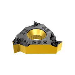 Laydown Threading Inserts; Insert Style: 16IR; Insert Size Code: 16; Insert Material: Solid Carbide; Manufacturer Grade: IC1007; Threads Per Inch: 7-5; Thread Type: Internal; Thread Standard: Metric; Insert Hand: Right Hand; Included Angle: 60; Chipbreake