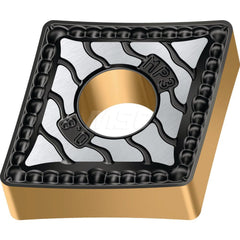Turning Insert:  CNMG321-MP3 WPP10G,  Solid Carbide TiCN, Al2O3 & TiN Finish,  Neutral,  0.3810″ Long,  3/8″ Inscribed Circle,  0.0160″ Corner Radius,  80.0 &deg N/A Diamond,  Series  CNMG