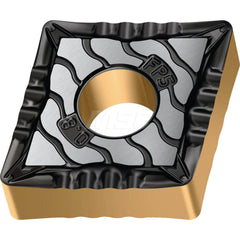 Turning Insert:  CNMG321-FP5 WPP20G,  Solid Carbide TiCN, Al2O3 & TiN Finish,  Neutral,  0.3810″ Long,  3/8″ Inscribed Circle,  0.0160″ Corner Radius,  80.0 &deg N/A Diamond,  Series  CNMG