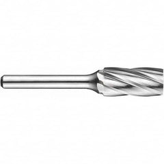 Precision Twist Drill - 5/8" Cut Diam, 1/4" Shank Diam, Carbide Aluma Cut Cylinder Burr - Exact Tool & Supply