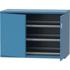 LISTA - 84 Compartment Bright Blue Steel Modular Storage Cabinet - Exact Tool & Supply