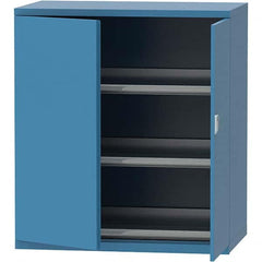 LISTA - 159 Compartment Bright Blue Steel Modular Storage Cabinet - Exact Tool & Supply