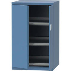 LISTA - 45 Compartment Bright Blue Steel Modular Storage Cabinet - Exact Tool & Supply